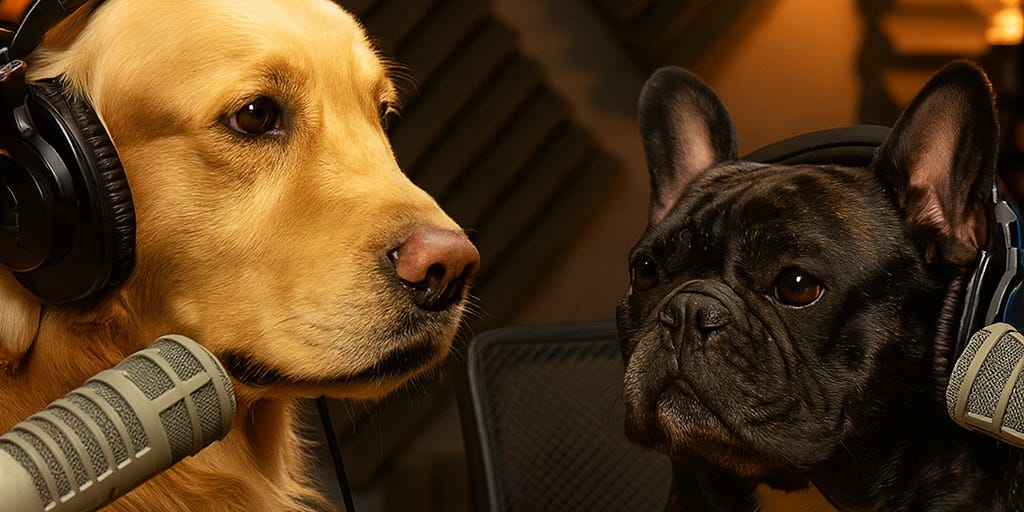 AI Dog Podcasters Are Making a Splash in Hollywood