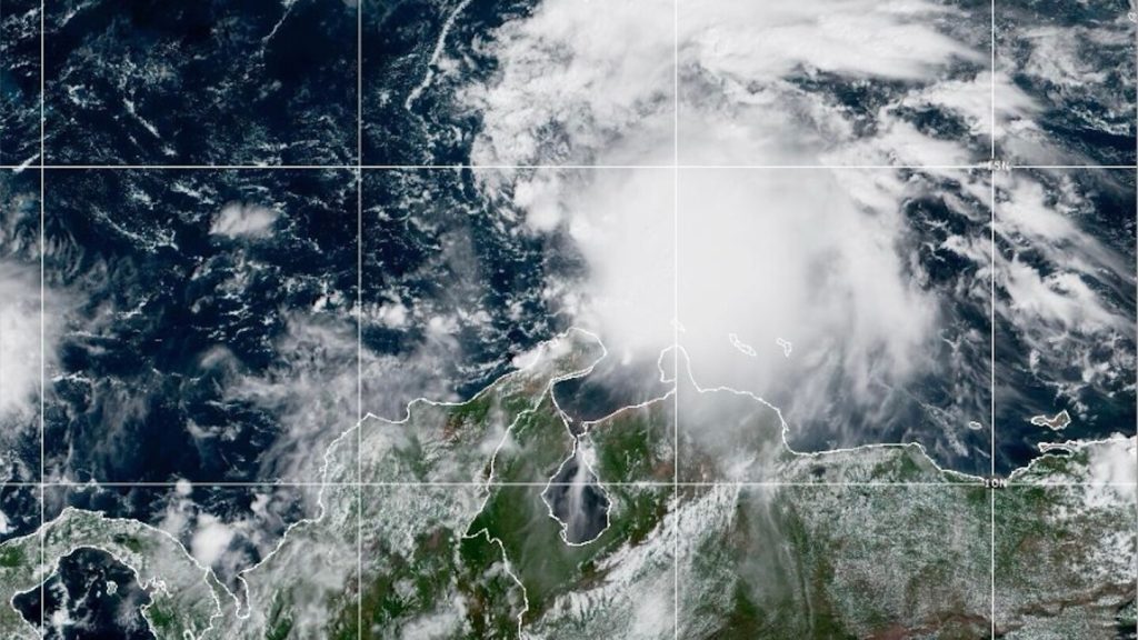 Tropical Storm Melissa brings flood risk to Caribbean region