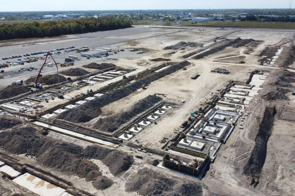 VW: PowerCo begins construction of first buildings at Canadian battery factory