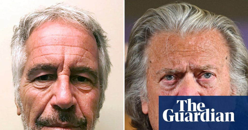 First Thing: Jeffrey Epstein advised Steve Bannon during 2018 pro-Trump media campaign | Steve Bannon