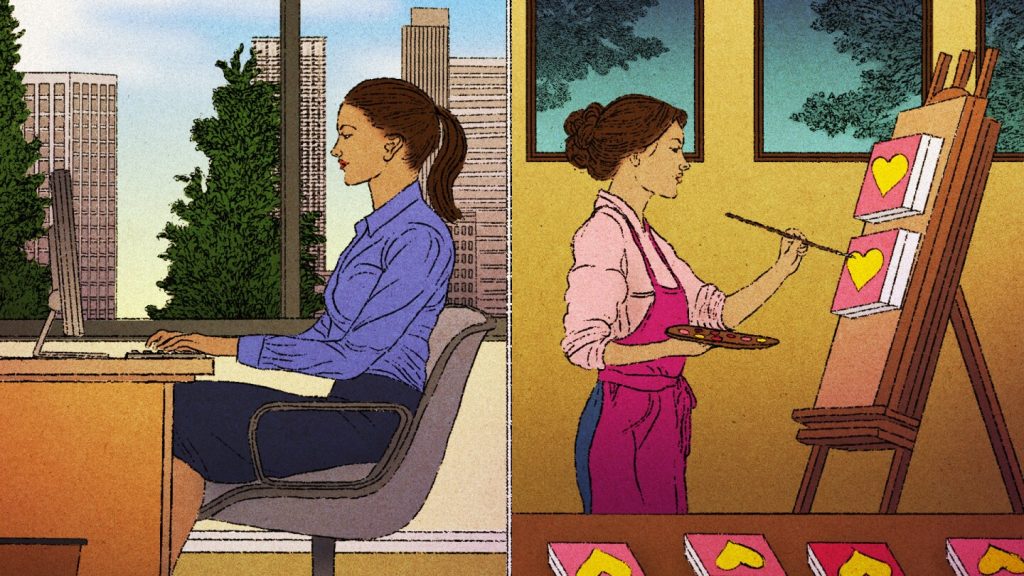 Side jobs and ‘polyworking’ gain currency as protection against layoffs