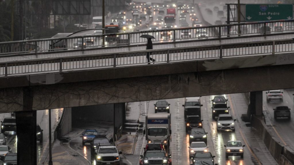 Flash flood warning issued as atmospheric river hits Southern California