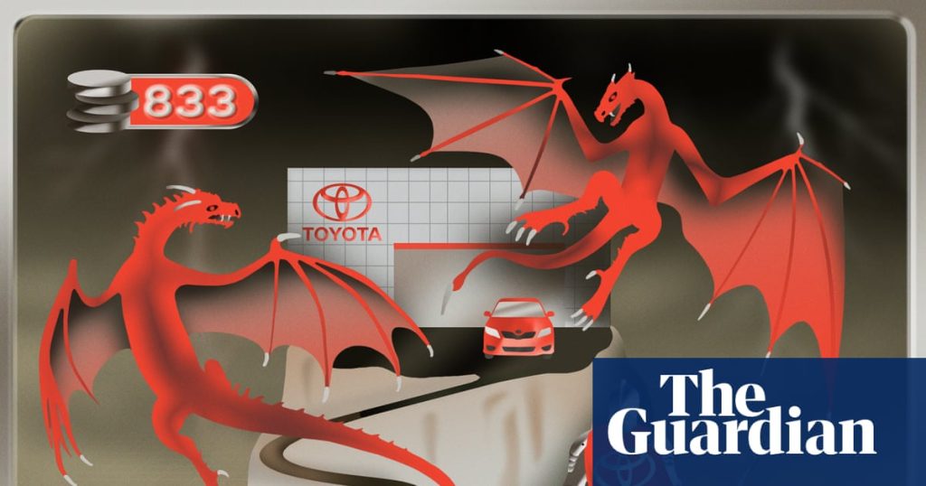 Revealed: how Toyota uses retro-style games and prizes to urge US workers to lobby politicians | US news