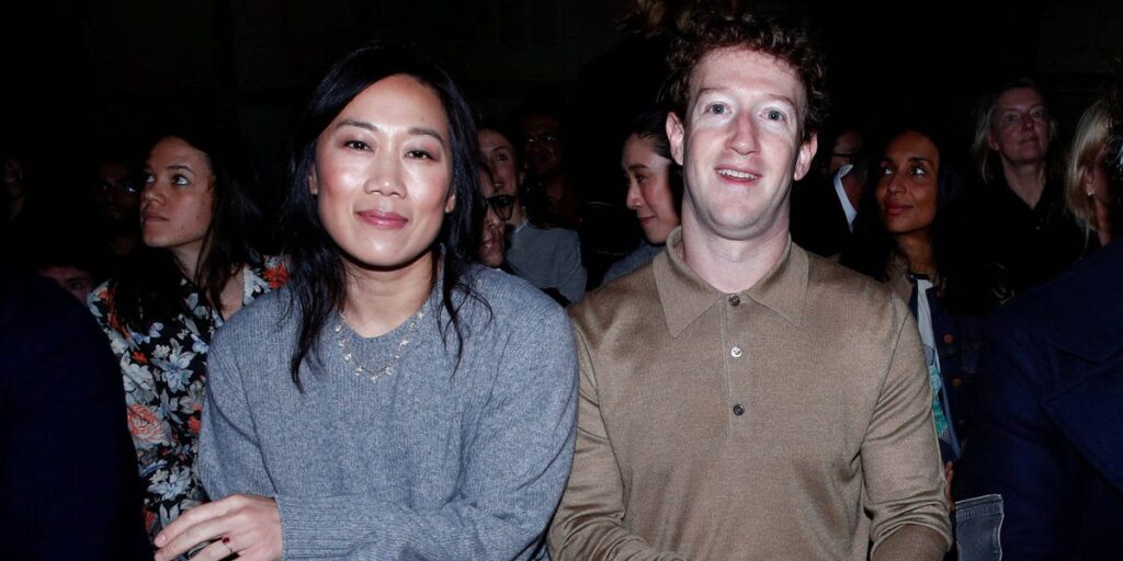 Why Mark Zuckerberg Sat Front Row at Prada’s Latest Show