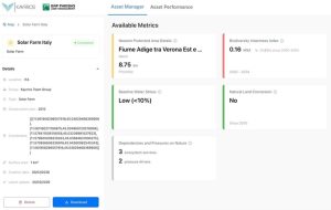 You are a headline writer for OilMarketCap.com. Write ONE new headline for this oil and gas news story. Rules: under 60 characters, investor-focused, no clickbait, no character counts, no options, no explanations. Return the headline only — nothing else. Story title: Kayrros Launches Biodiversity Risk Assessment Platform for Investors