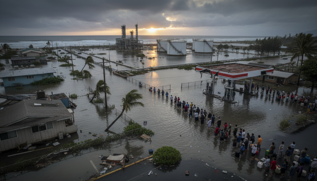 Hawaii Flooding: Local Fuel Demand Hit Expected