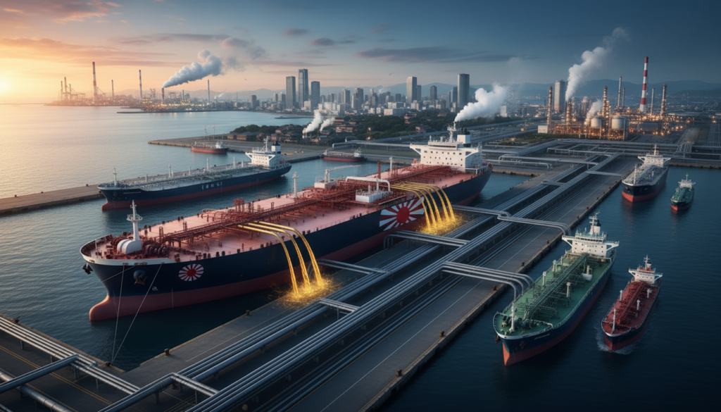 Japan releases oil reserves, boosting global supply.