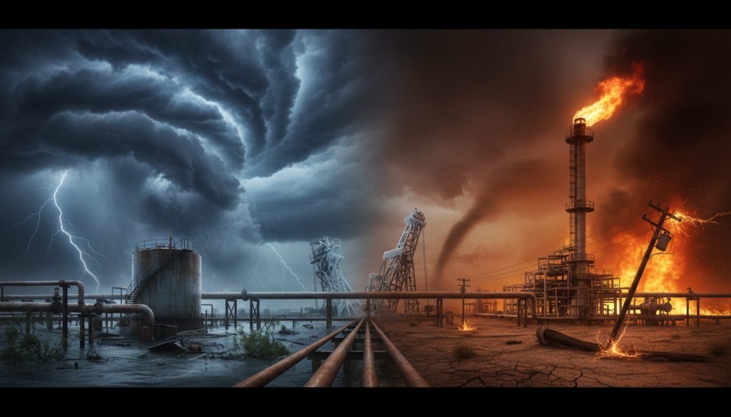 US Climate Extremes Raise O&G Infrastructure Risk