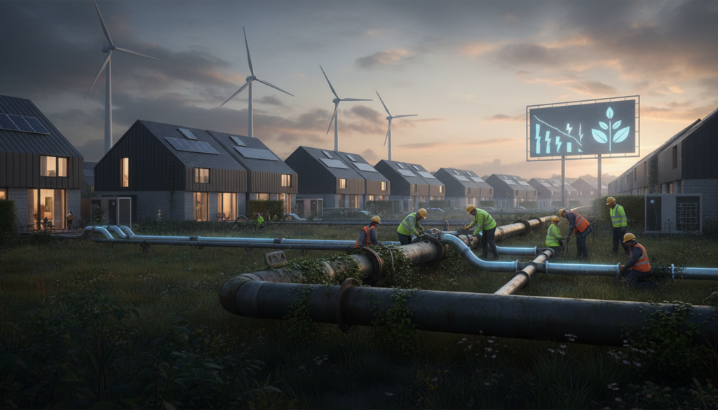 UK new home rules signal gas demand shift