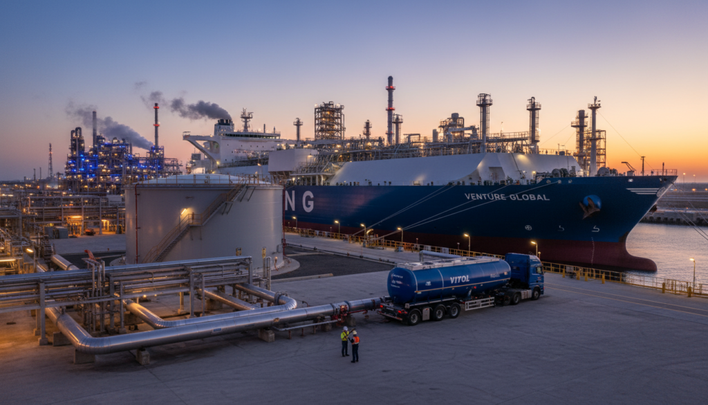 Venture Global Strengthens With 5-Year Vitol LNG Order