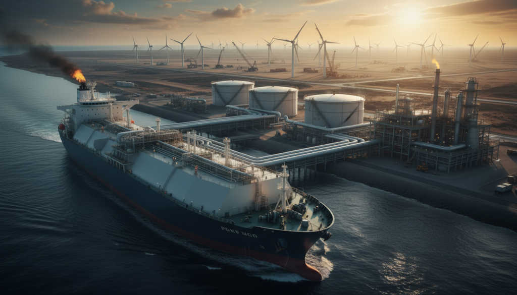 TotalEnergies accelerates LNG, exits US wind