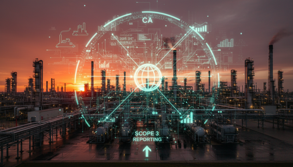 CA Scope 3 Reporting Looms For Oil & Gas