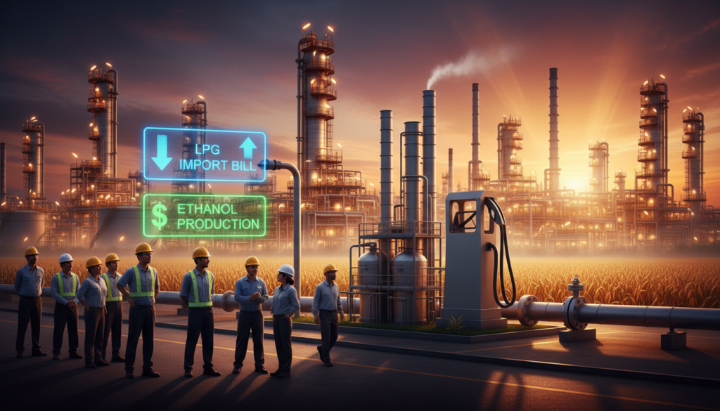 Oil industry backs ethanol to cut LPG import bill