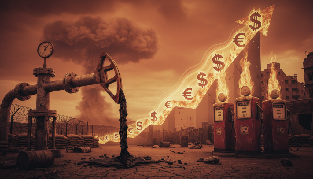 Iran War Spikes Gas Prices, Fueling Inflation