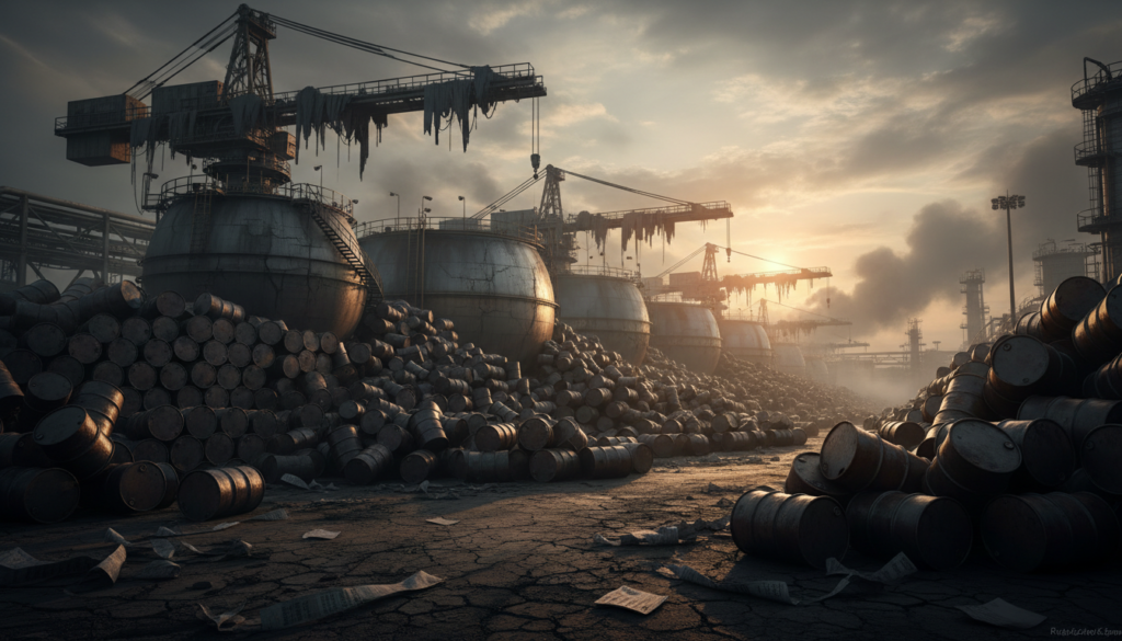 Rising US Oil Stocks Weigh on Market