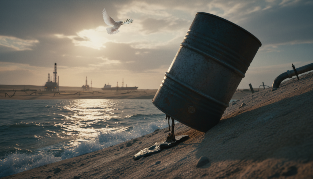 Oil Tumbles Sub-$100 On Ceasefire Hopes Oil Tumbles Sub-$100 On Ceasefire Hopes