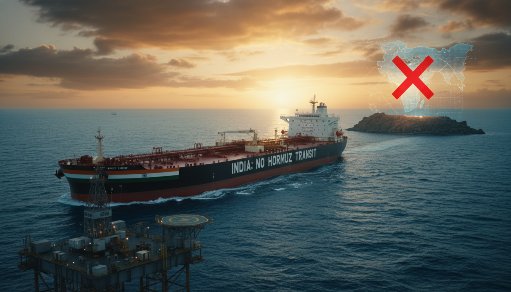 India: No Hormuz Transit Permits