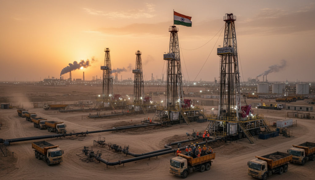 India's Drilling Surge to Reduce Import Reliance