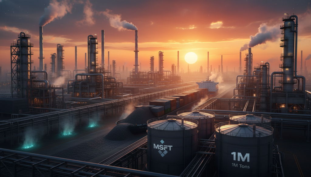 Carbon Market Heats: MSFT Backs Biochar 1M Tons Carbon Market Heats: MSFT Backs Biochar 1M Tons