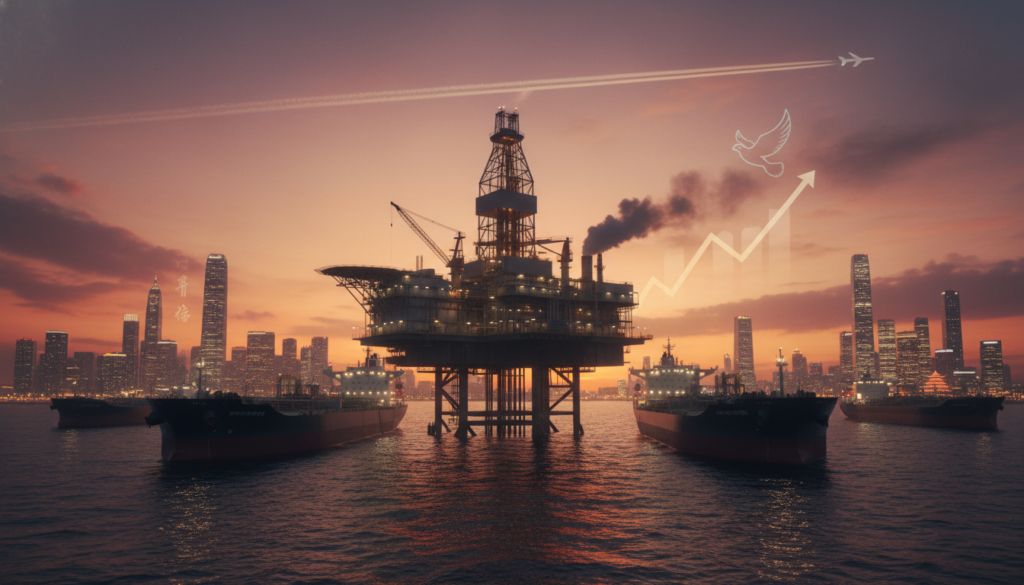 Peace Plan Hits Oil Prices, Boosts Asian Stocks