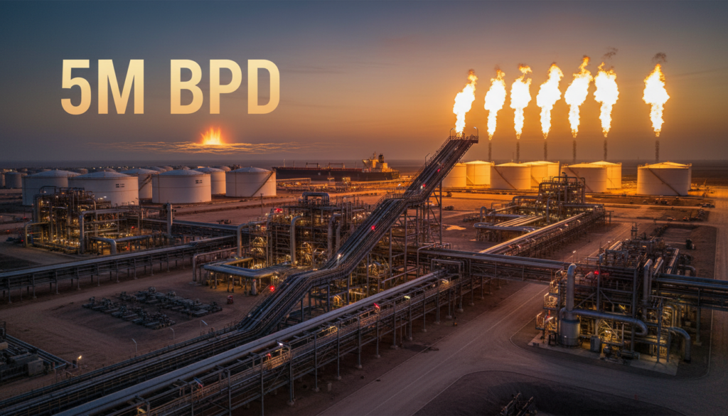 Saudi Ramps Yanbu 5M BPD Amid Hormuz Disruption Saudi Ramps Yanbu 5M BPD Amid Hormuz Disruption