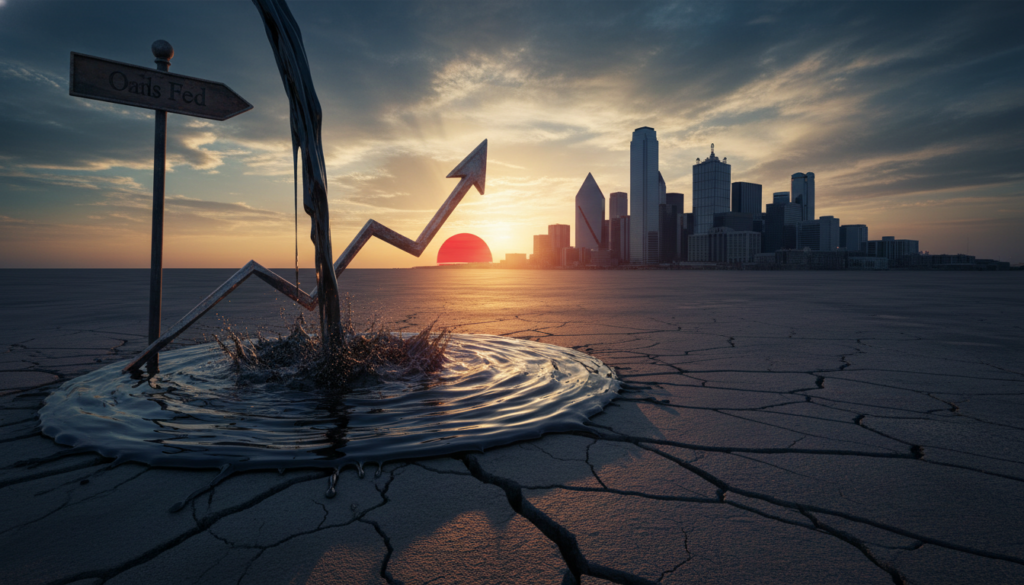 Crude Plunges on Iran; Dallas Fed Eyes Rebound