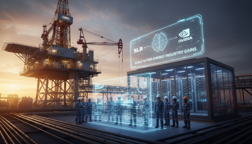 SLB, NVIDIA Scale AI for Energy Industry Gains