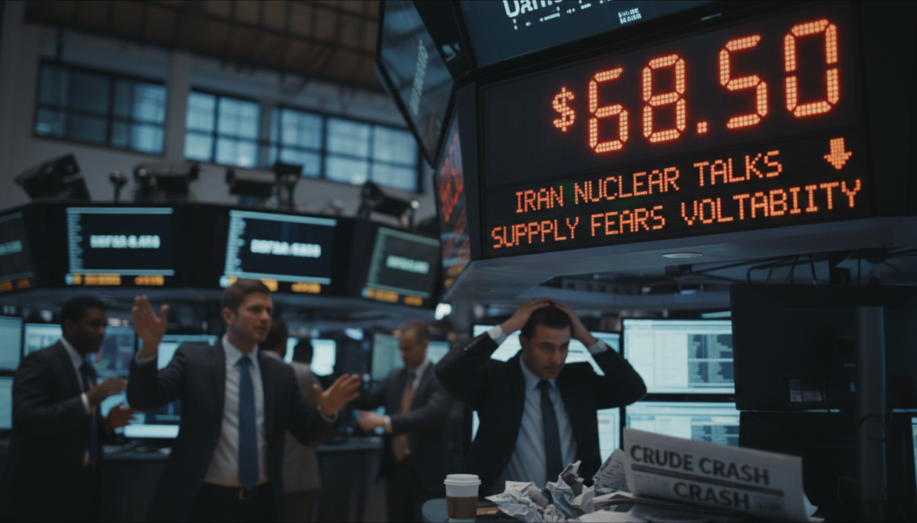 Oil price drops on Iran talks uncertainty Oil price drops on Iran talks uncertainty