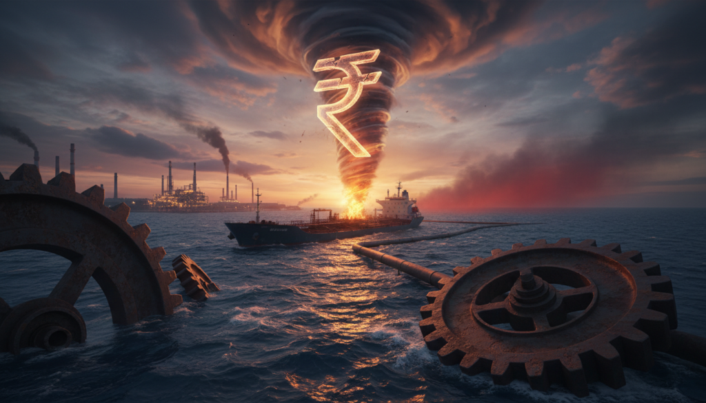 Weak Rupee Drives India Oil Import Inflation Risk