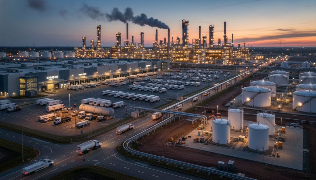 Amazon Logistics Expansion Drives Fuel Demand Amazon Logistics Expansion Drives Fuel Demand