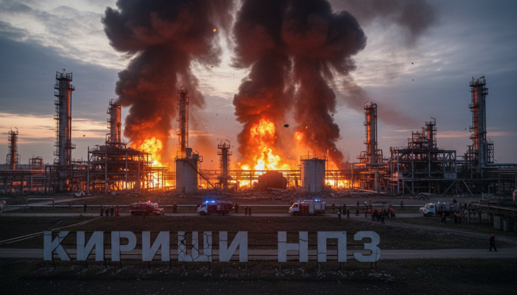 Ukraine Attack on Kirishi Refinery Sparks Oil Supply Concern