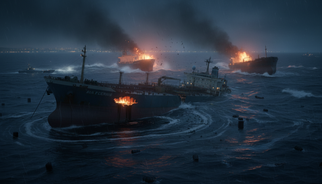 Second Tanker Hit: Black Sea Oil Disruptions Worsen