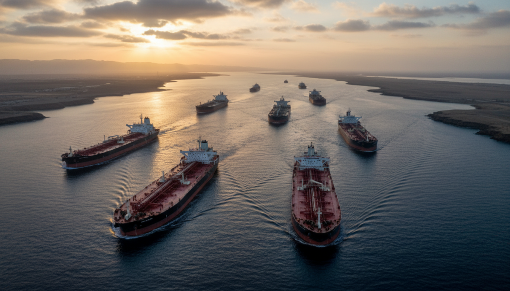 Iran Oil Exports Up: 10 Tankers Cross Hormuz