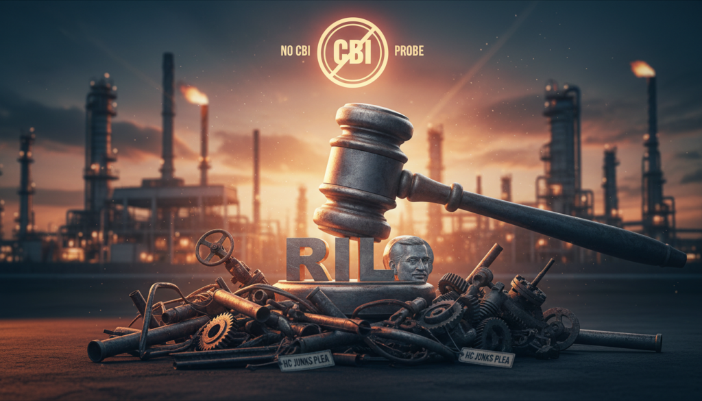 HC Junks Plea: No CBI Probe for RIL, Ambani HC Junks Plea: No CBI Probe for RIL, Ambani