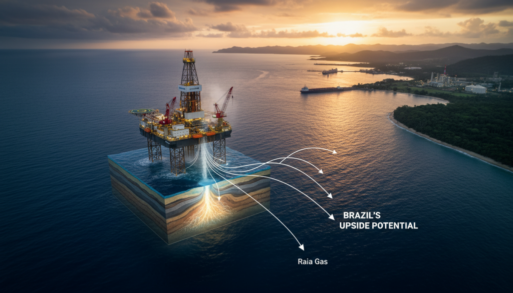 Equinor Drills Raia Gas: Brazil Upside Potential