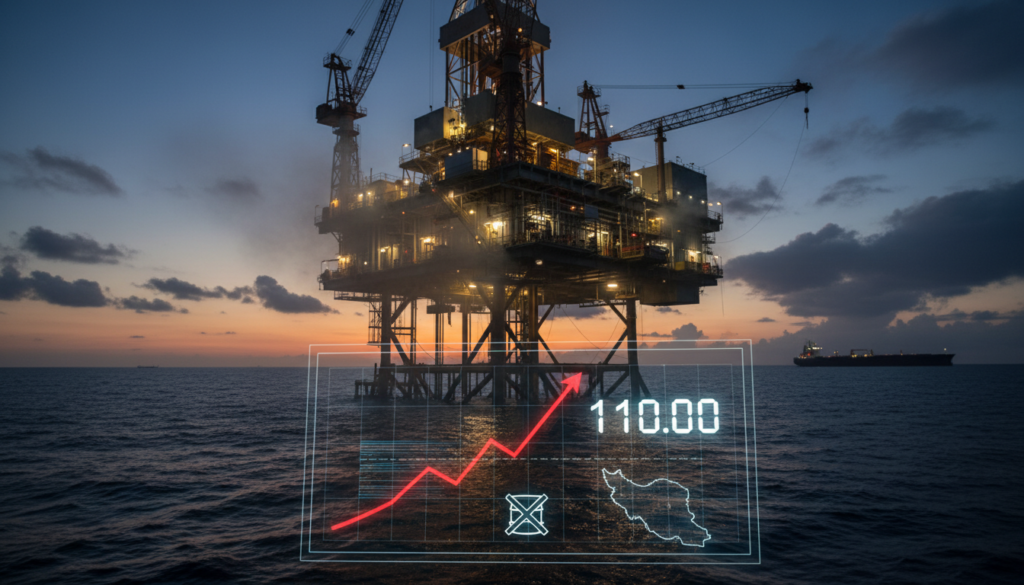 Brent Crosses $110 on Iran Supply Concerns