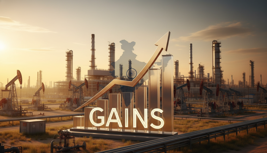 Excise Duty Cut Drives Indian Oil Gains