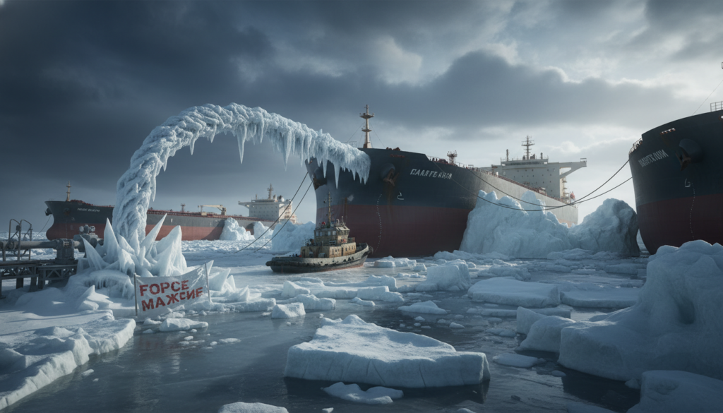 Russian Oil Exports Face Force Majeure.