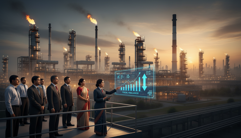 India FM Assures Fiscal Vigilance Amid Oil Spikes India FM Assures Fiscal Vigilance Amid Oil Spikes