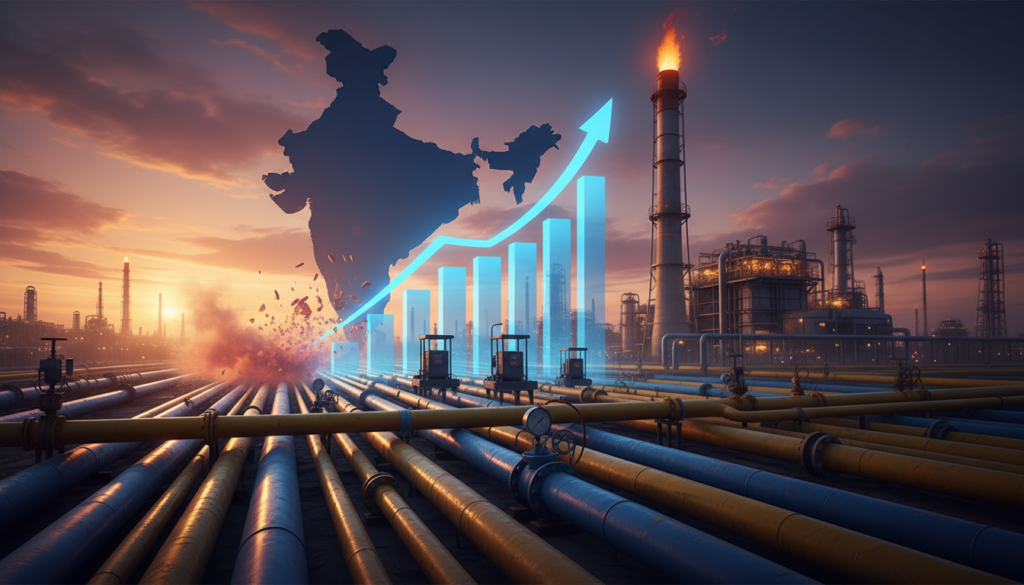 India Piped Gas Surges on LPG Shortfall