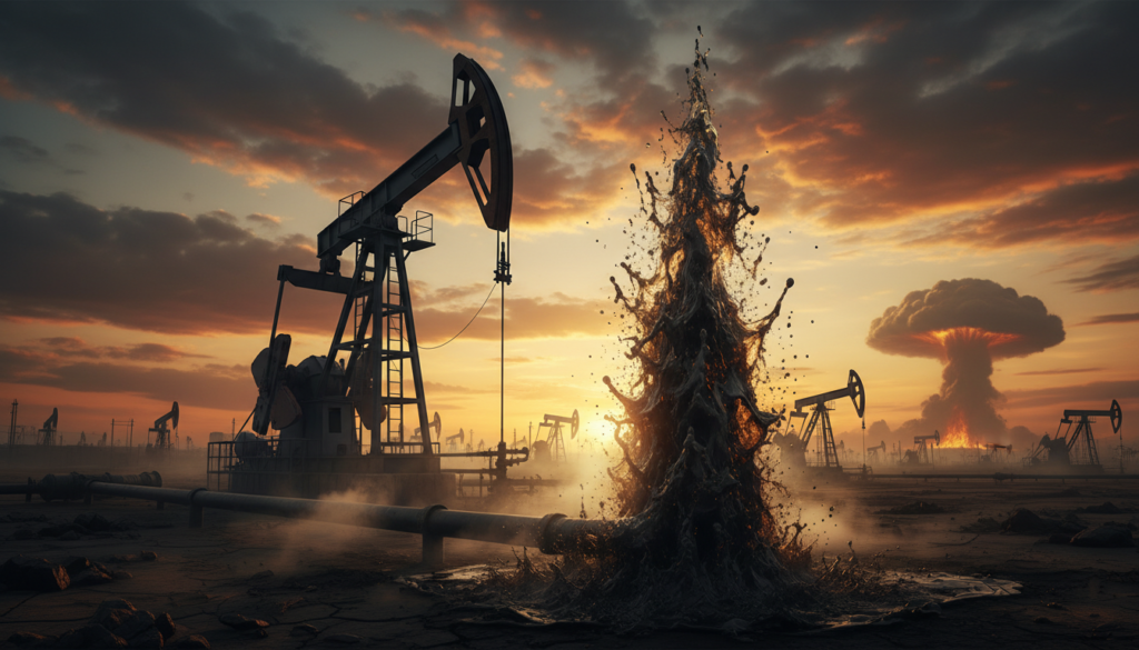 Oil Jumps on Iran War Ceasefire Doubts