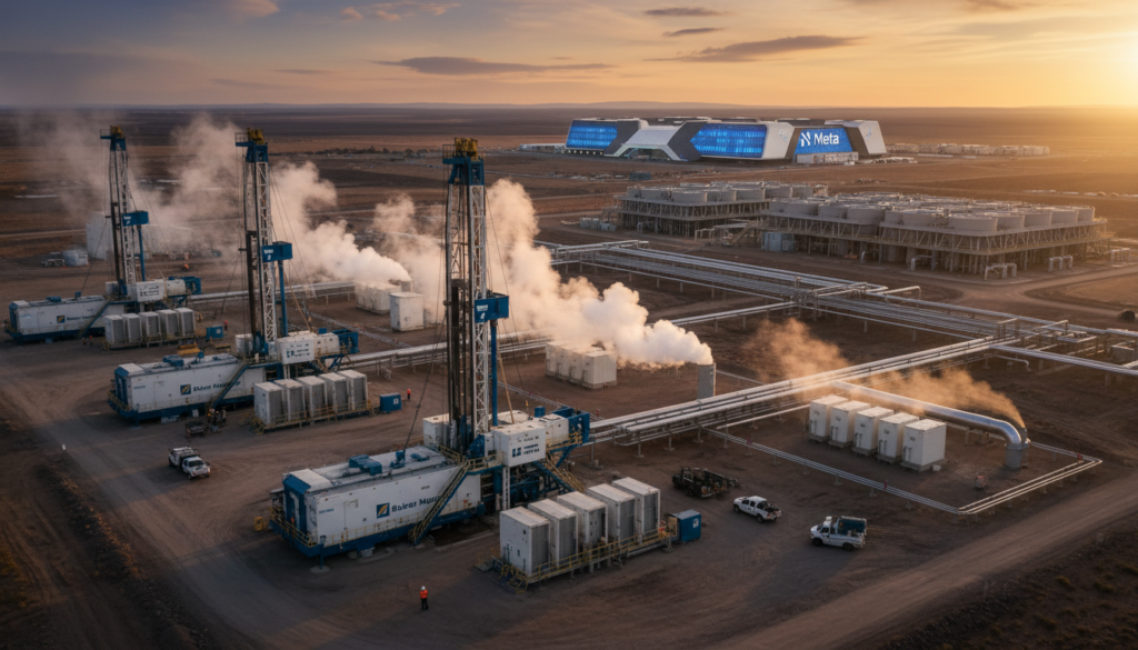 Baker Hughes Wins 150MW Geothermal Deal for Meta Baker Hughes Wins 150MW Geothermal Deal for Meta