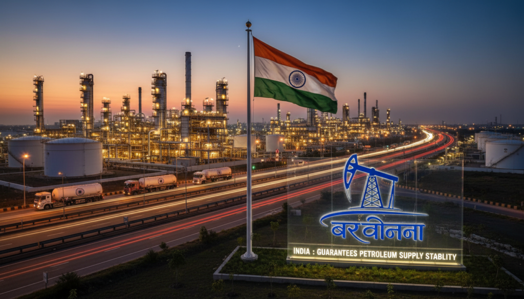 India Guarantees Petroleum Supply Stability India Guarantees Petroleum Supply Stability