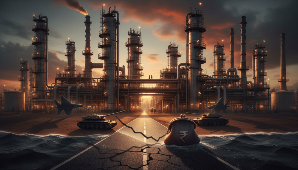 Iran War Fuels India Growth Slowdown, Deficit Iran War Fuels India Growth Slowdown, Deficit