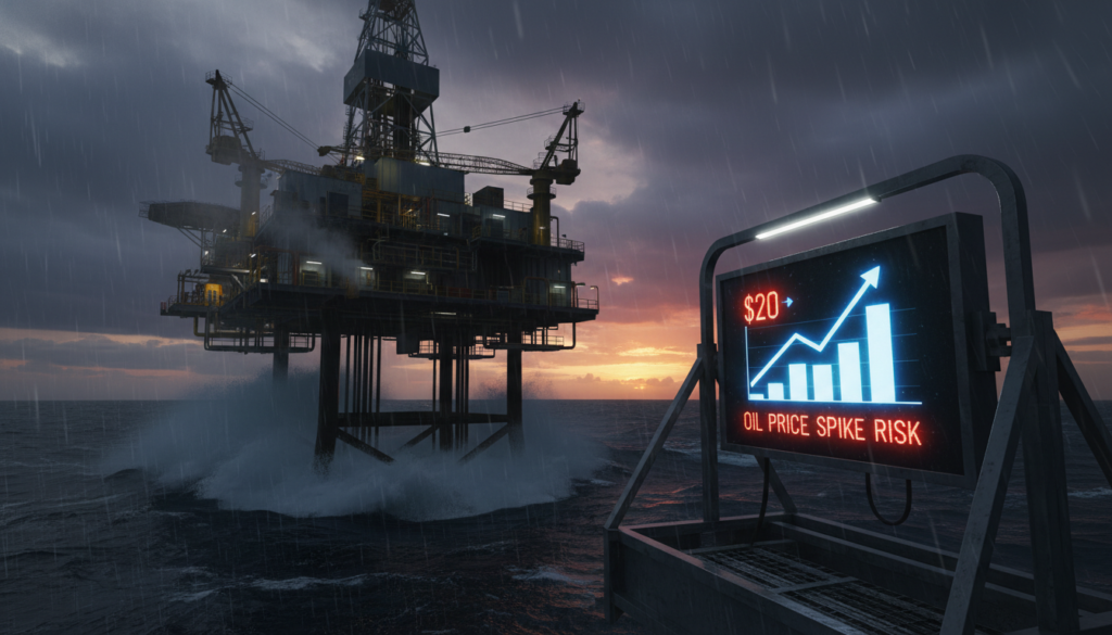 JPM Alert: $20 Oil Price Spike Risk JPM Alert: $20 Oil Price Spike Risk