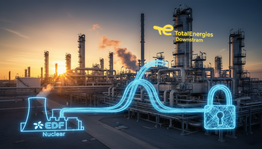 TotalEnergies Locks in EDF Nuclear for Downstream