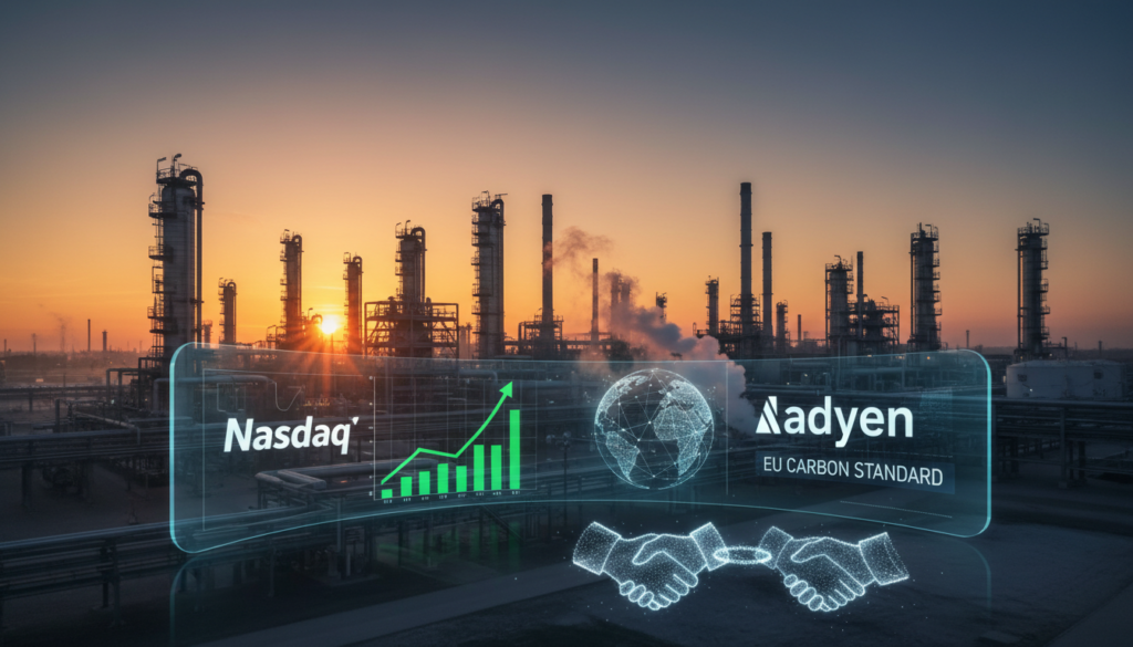 Nasdaq, Adyen Validate New EU Carbon Standard Nasdaq, Adyen Validate New EU Carbon Standard