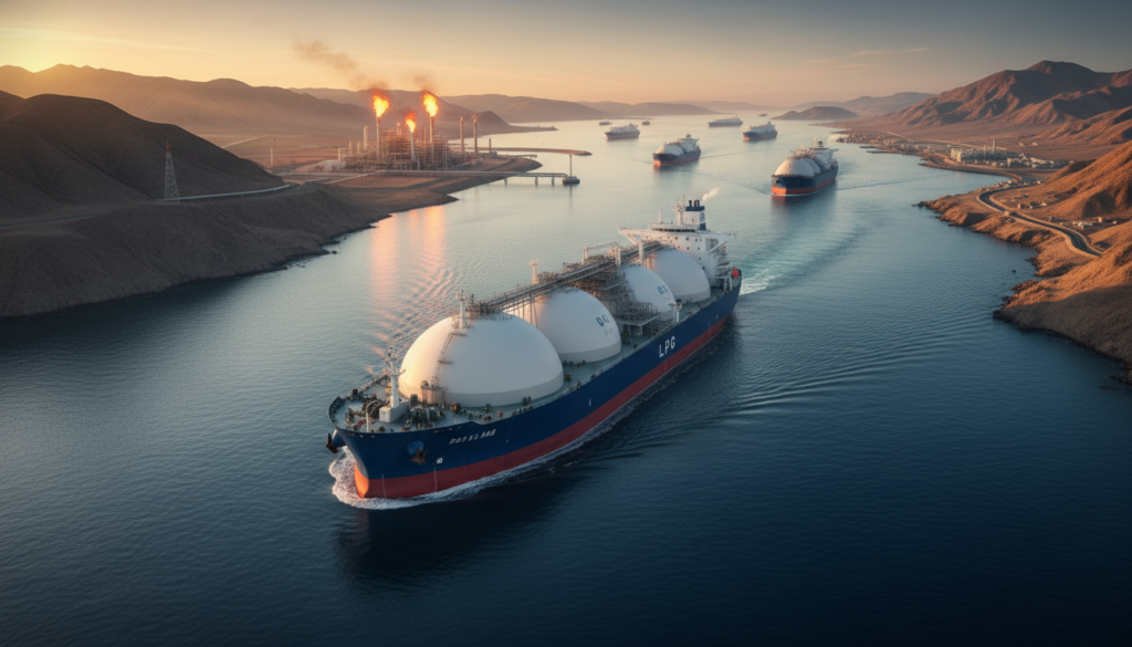 India LPG Imports Steady Via Hormuz India LPG Imports Steady Via Hormuz