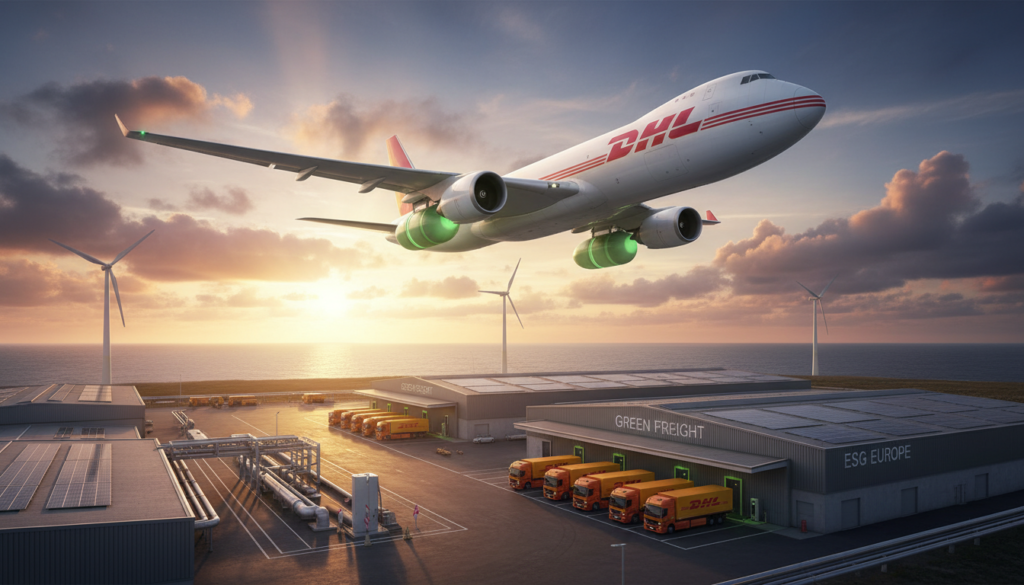 DHL Expands Green Freight, Bolsters ESG in Europe