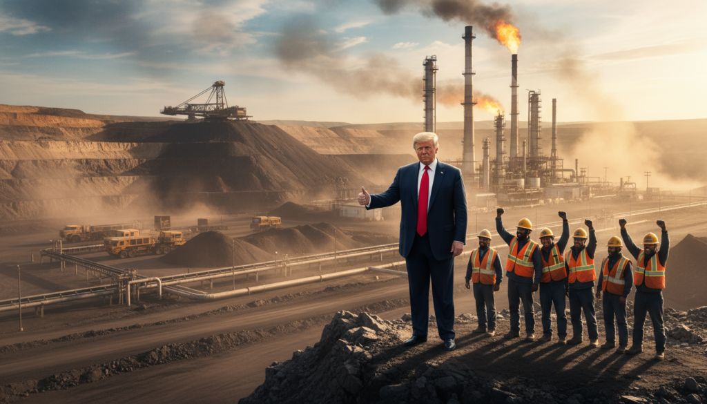 Trump Backs CO Coal; Signals Fossil Fuel Stability